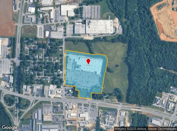  1109 Us Highway 72 E, Athens, AL Parcel Map