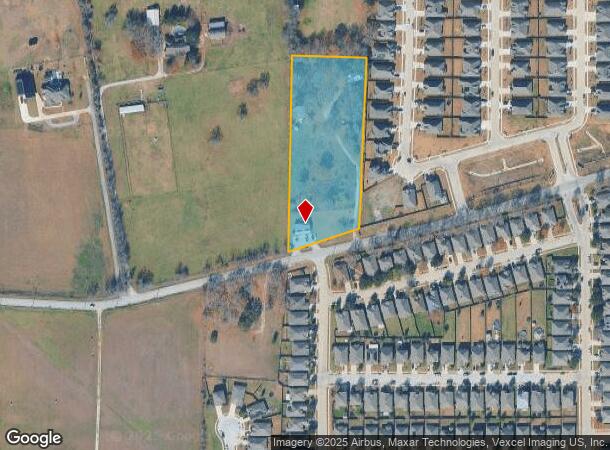626 S Stewart St, Azle, TX Parcel Map