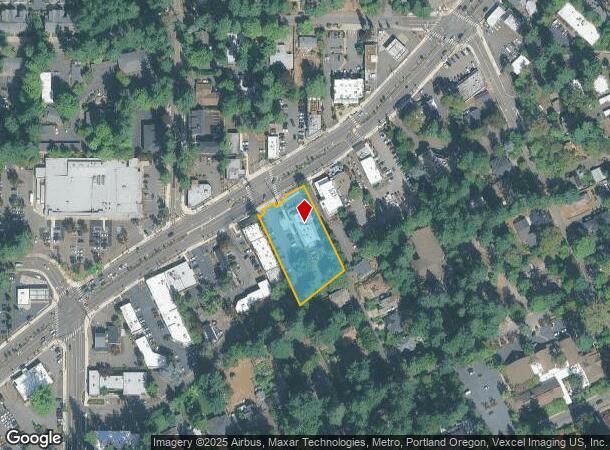 16044 Boones Ferry Rd, Lake Oswego, OR Parcel Map