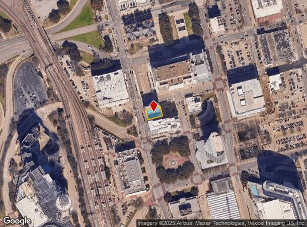  302 S Houston St, Dallas, TX Parcel Map