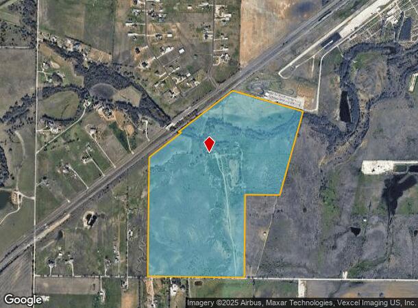  Milam Rd W, Sanger, TX Parcel Map