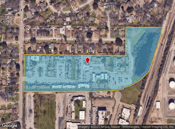 2400 Wingren Rd, Irving, TX Parcel Map