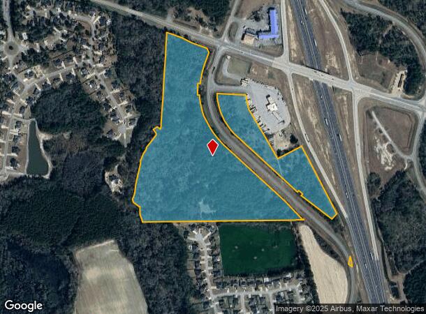  Frontage Rd, Hahira, GA Parcel Map