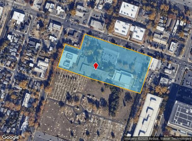  2110 Broadway, Sacramento, CA Parcel Map