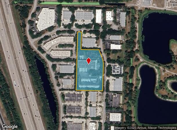  1284 Park Ln S, Jupiter, FL Parcel Map