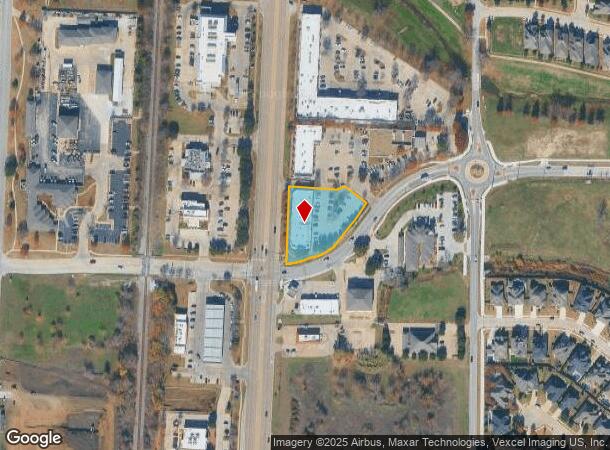  681 S Main St, Keller, TX Parcel Map