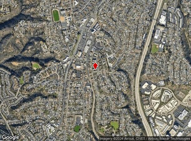  2055 Westinghouse St, San Diego, CA Parcel Map