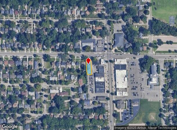734 Alger St Se, Grand Rapids, MI Parcel Map