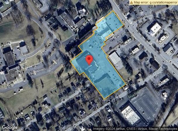  435 E Nelson St, Lexington, VA Parcel Map