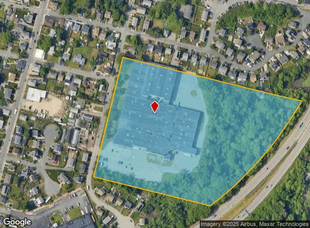  372 Stevens St, Fall River, MA Parcel Map