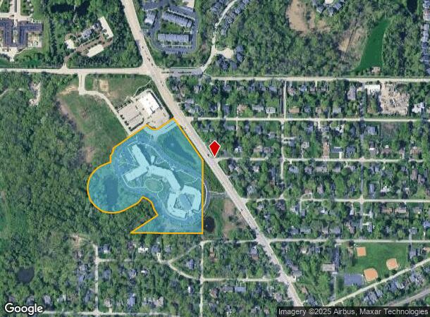  29300 N Waukegan Rd, Lake Bluff, IL Parcel Map