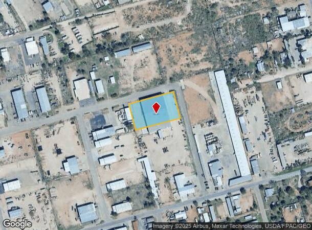  1202 Community Ln, Midland, TX Parcel Map