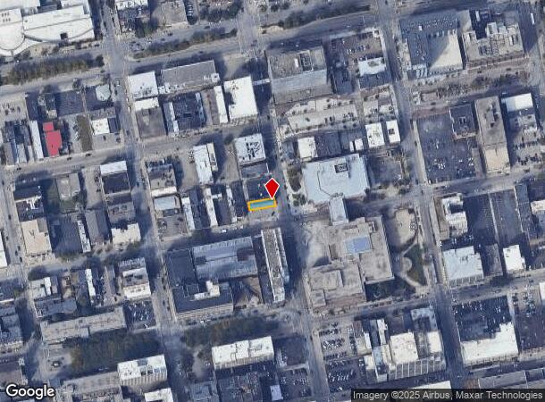  905 Vine St, Cincinnati, OH Parcel Map