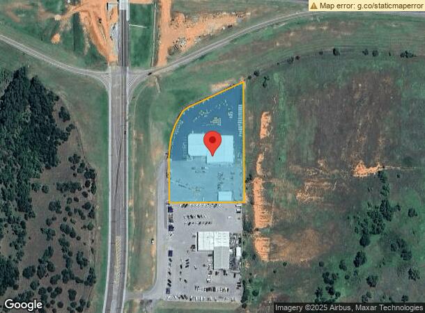  1411 S Highway 183, Clinton, OK Parcel Map