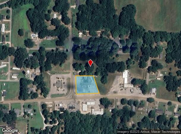  14425 Highway 57, Moscow, TN Parcel Map