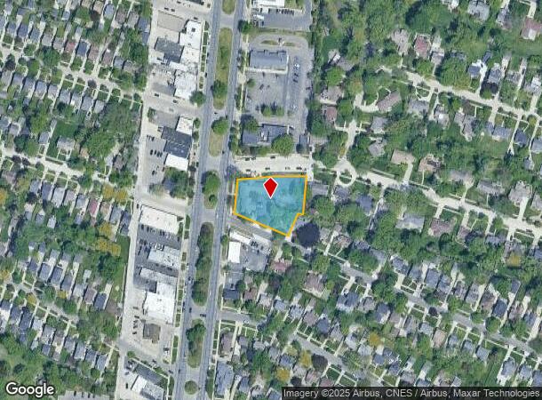 20160 Mack Ave, Grosse Pointe Woods, MI Parcel Map