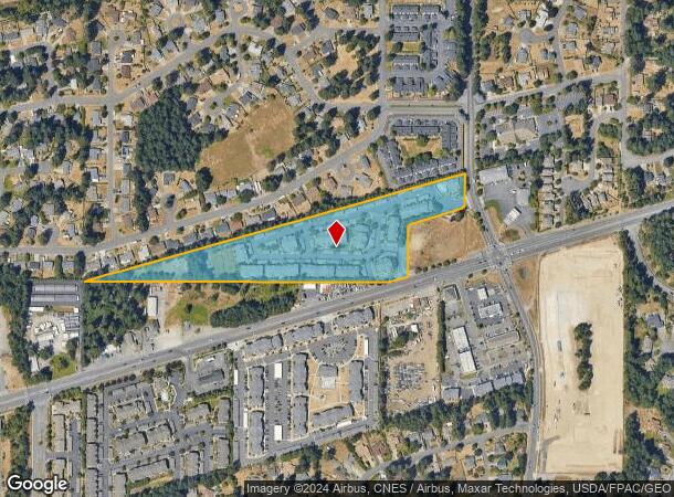  110 Meridian Rd Ne, Olympia, WA Parcel Map