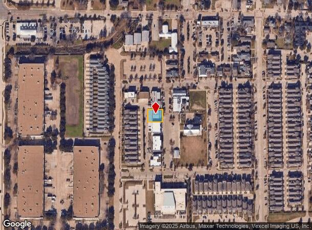  743 W Main St, Coppell, TX Parcel Map