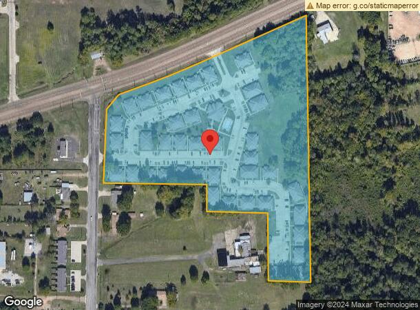  3535 S Lake Dr, Texarkana, TX Parcel Map