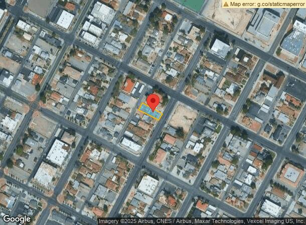  610 S 8Th St, Las Vegas, NV Parcel Map