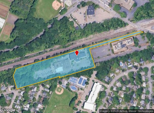 110 Beaver St, Waltham, MA Parcel Map