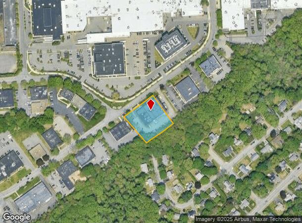 21 Strathmore Rd, Natick, MA Parcel Map