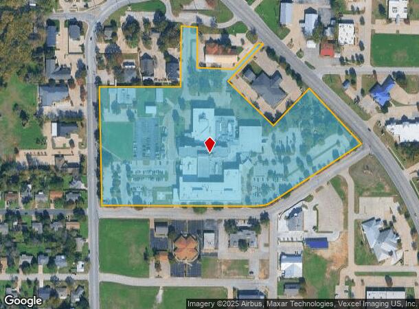 713 E Anderson St, Weatherford, TX Parcel Map