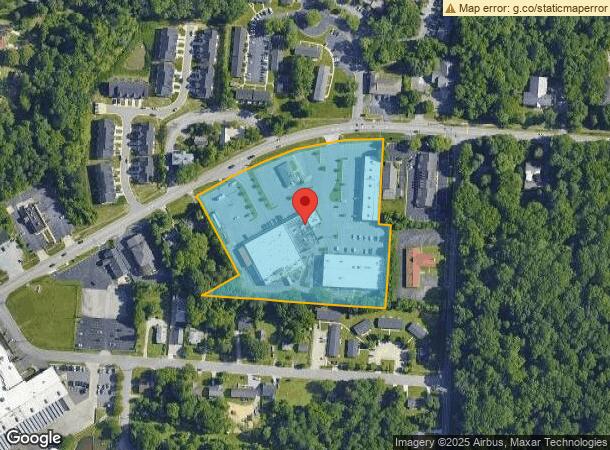  711-715 W Main St, Jamestown, NC Parcel Map