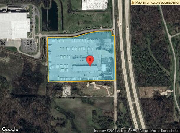  24200 Bell Rd, New Boston, MI Parcel Map