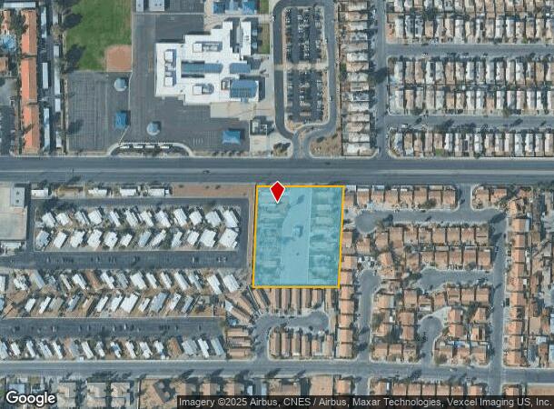 4541 E Owens Ave, Las Vegas, NV Parcel Map