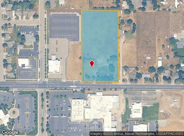 1599 E Mullan Ave, Post Falls, ID Parcel Map
