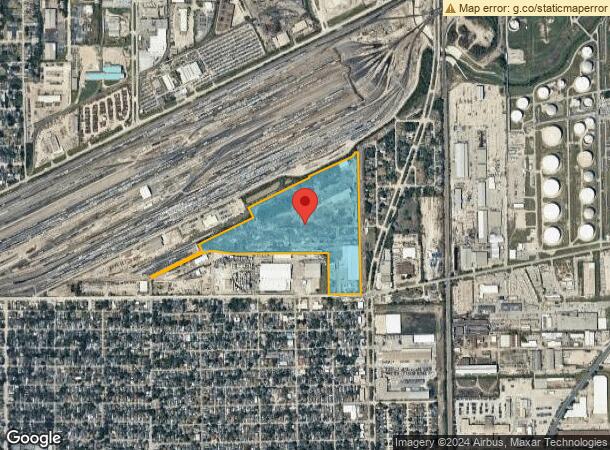  7501 Wallisville Rd, Houston, TX Parcel Map