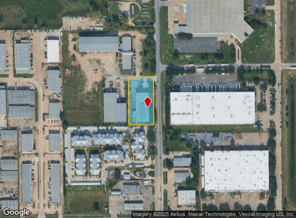  6923 Brittmoore Rd, Houston, TX Parcel Map