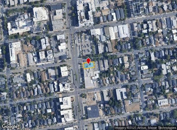 2555 Shattuck Ave, Berkeley, CA Parcel Map