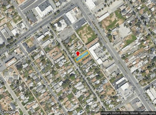 3717 Roosevelt St, Riverside, CA Parcel Map