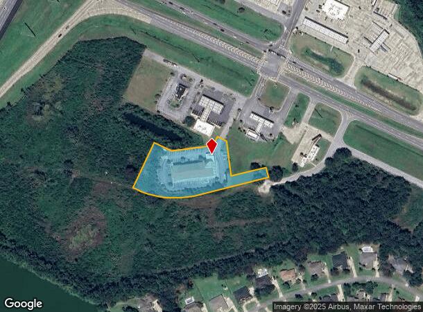 25 Ashton Dr, Brunswick, GA Parcel Map