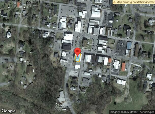  100 S Public Sq, Centerville, TN Parcel Map