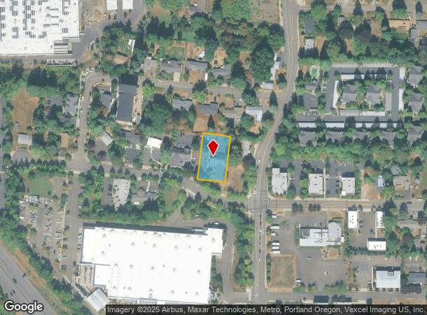  7305 Sw Beveland Rd, Portland, OR Parcel Map