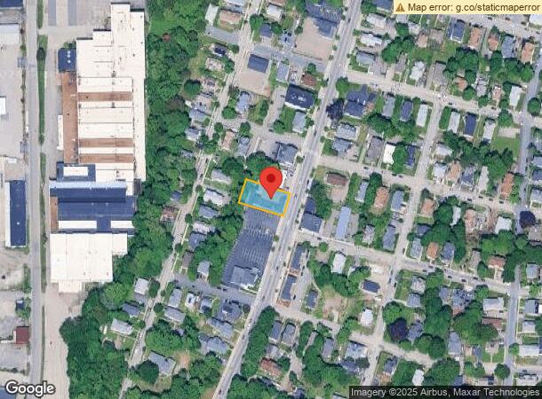  166 Lincoln St, Worcester, MA Parcel Map