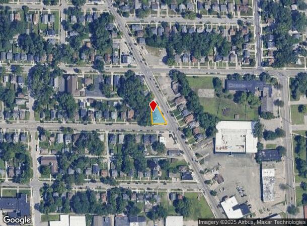  1425 Kalamazoo Ave Se, Grand Rapids, MI Parcel Map