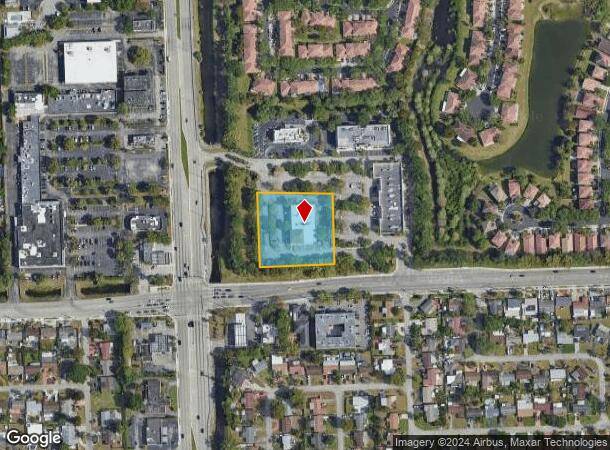  1701 N University Dr, Hollywood, FL Parcel Map