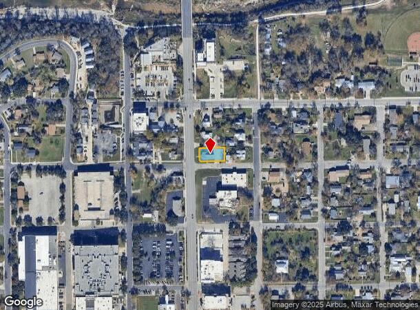 209 S Austin Ave, Georgetown, TX Parcel Map