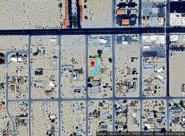 6563 Oasis Ave, Twentynine Palms, CA Parcel Map