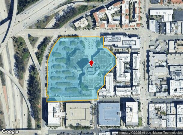 100 W Walnut St, Pasadena, CA Parcel Map