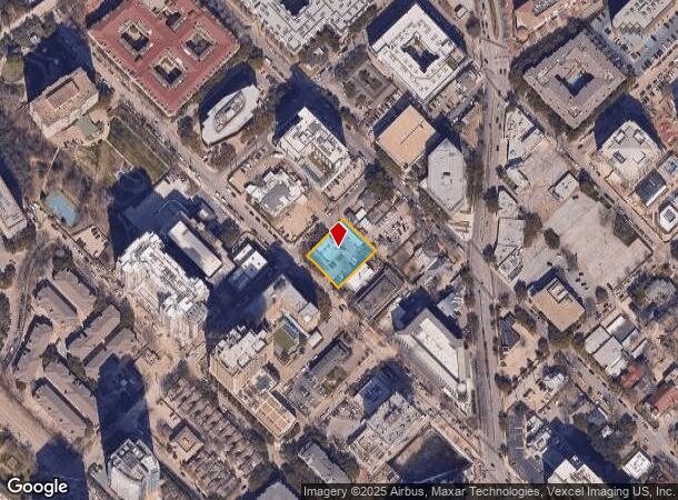  2926 Maple Ave, Dallas, TX Parcel Map