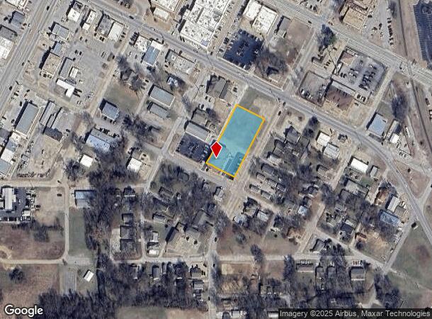  323 S Muskogee Ave, Claremore, OK Parcel Map