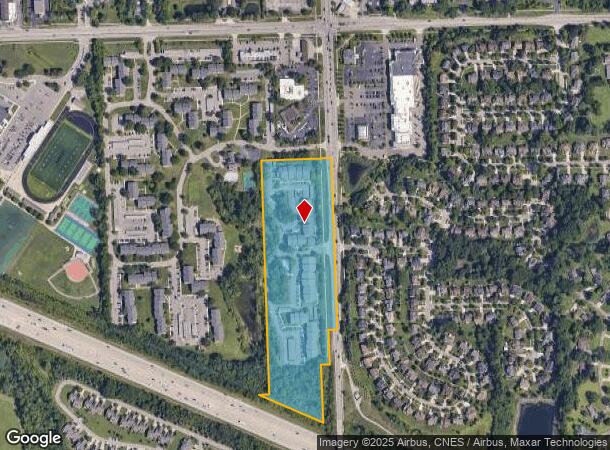  27242 Strawberry Ln, Farmington Hills, MI Parcel Map