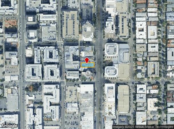  413 N Brand Blvd, Glendale, CA Parcel Map