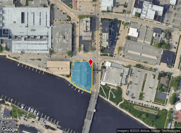 1 N Main St, Oshkosh, WI Parcel Map