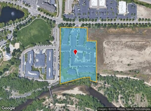  827 E Riverside Dr, Eagle, ID Parcel Map